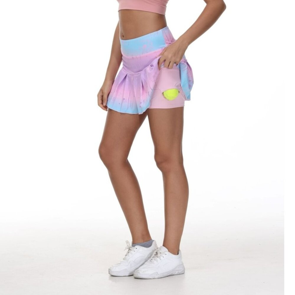 Millie Rose Wild Flower Athleisure Skort